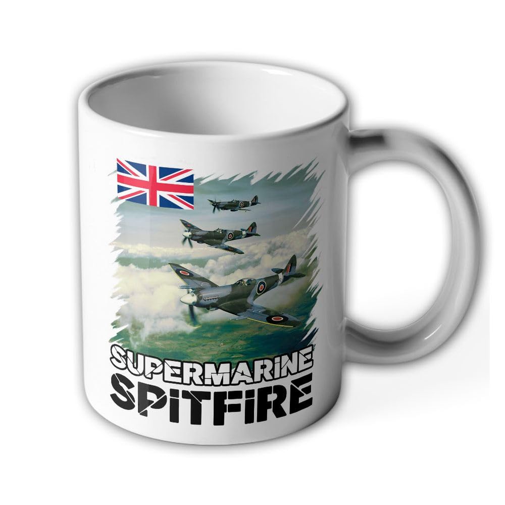 Supermarine Spitfire Aircraft Royal Air Force Air Battle England #40575 Mug