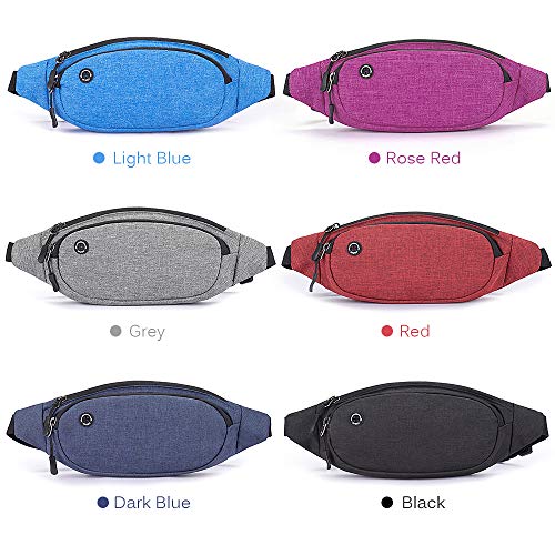 Bolsa de corrida, Romacci Bolsa de cintura para esportes ao ar livre Fanny Pack para homens e mulher