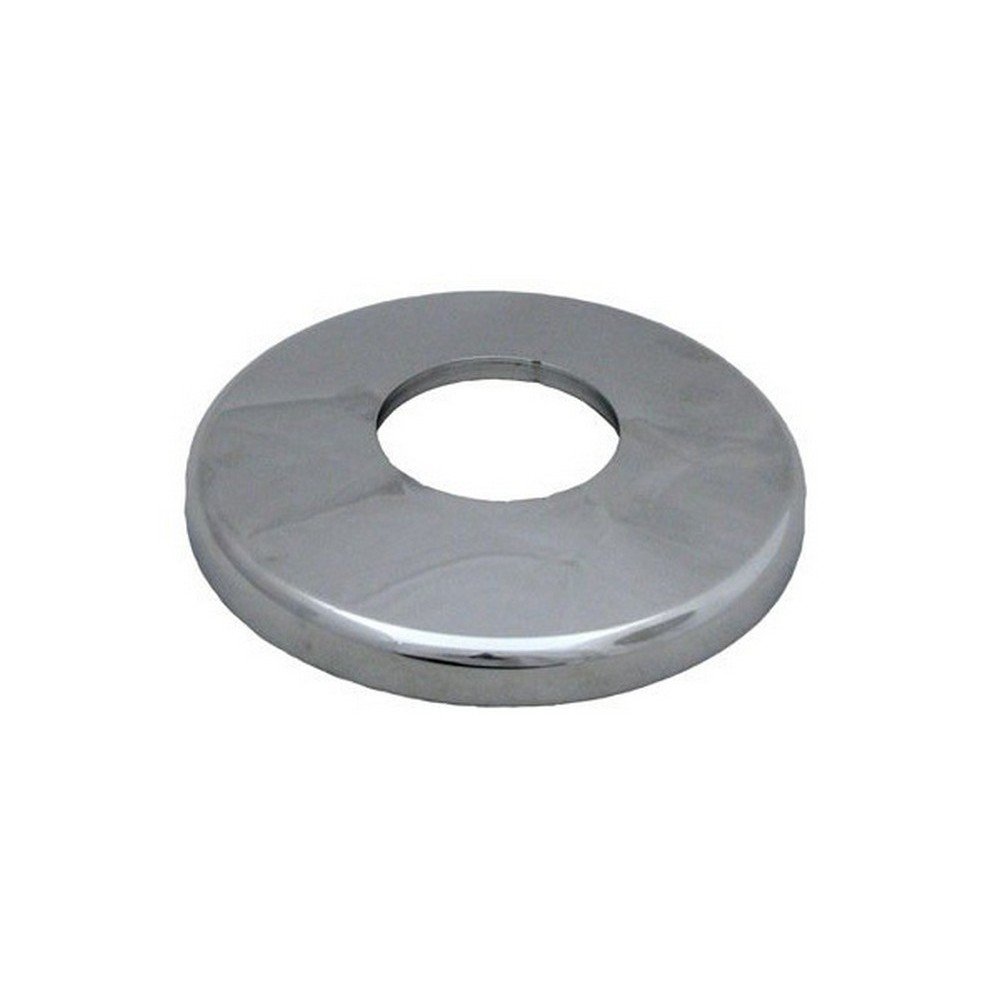 Custom Molded Products Escutcheon Plate, CMP, 1.90" od Rail, 5" Dia, Chrome