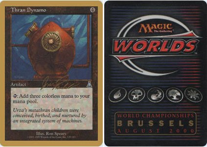 Magic The Gathering - Thran Dynamo - World Championship Deck Singles