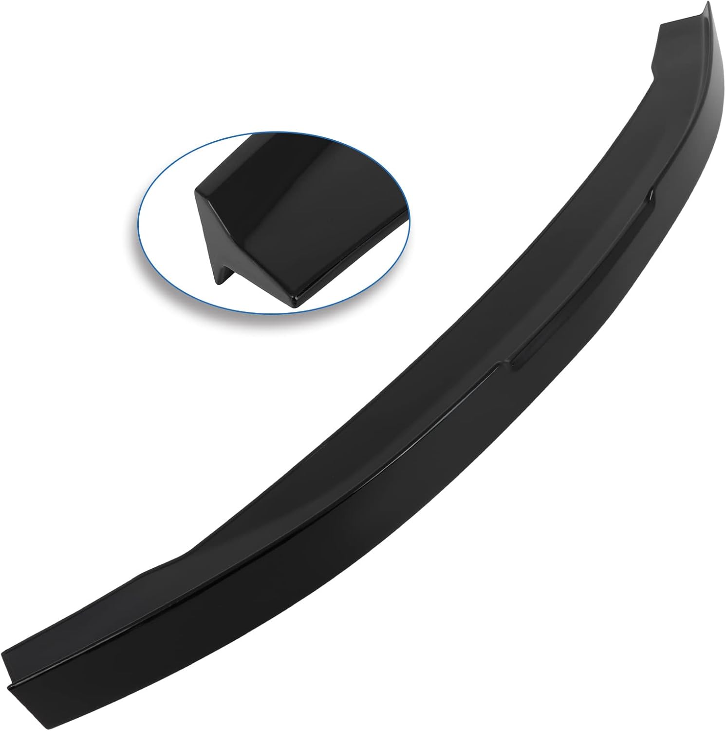 SCITOO ABS Spoiler for 2016-2020 for Chevrolet Camaro Trunk Spoiler Roof Lip Kit, Rear Spoiler Wing, Car Exterior Kit (Glossy Black)