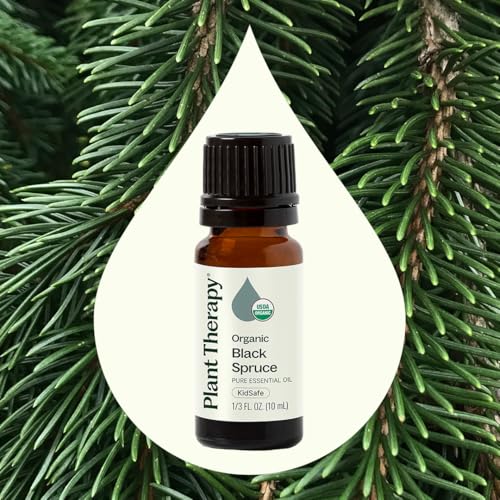 Aceite esencial Black Spruce orgánico 10 mL Plant Therapy miniatura 3