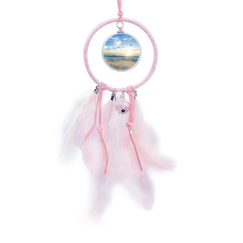 Atrapasueños de playa Ocean Sand Beach Bird para habitaciones armónicas