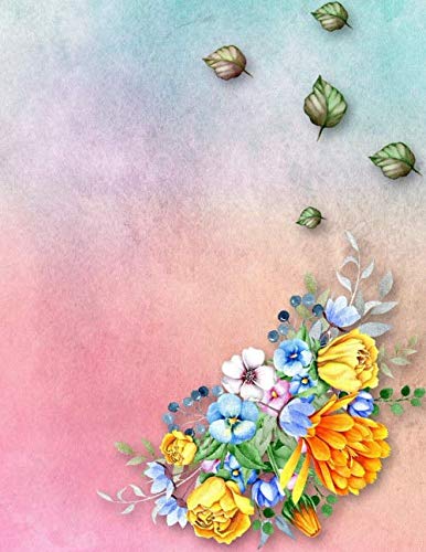 Blush Notes Journal: Pastel Journal, Minimalist Notebook, Large Size Notebook, Cute Notebook for Women and Girls,: Large Size Notes Journal, 8.5 x 11 ... Pastel Flower Journal, Colorful Notebook