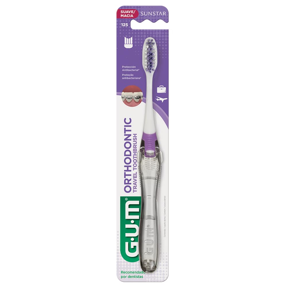 Ortho 125 M Travel Soft Toothbrush