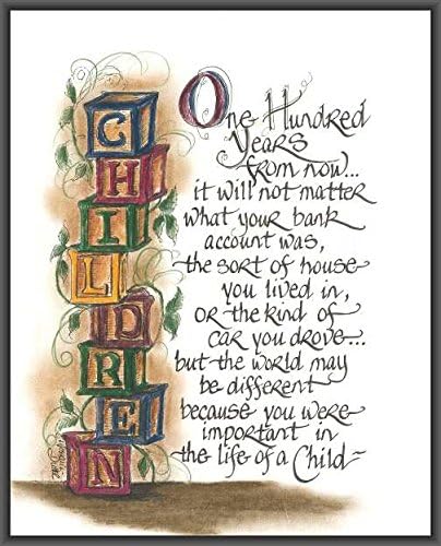 LPG Greetings One Hundred Years Blocks Decor, Multi