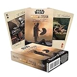 AQUARIUS Star Wars Playing Cards - Art of The Mandalorian Themed Deck of Cards for Your Favorite Card Games - Officially Licensed Star Wars Merchandise & Collectibles