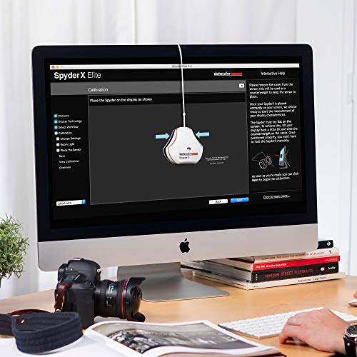Datacolor Spyder X Pro – Monitor Calibrator. Color Calibration Tool for Monitor Display. Ensures accurate color for photographic images. Ideal for first-time users