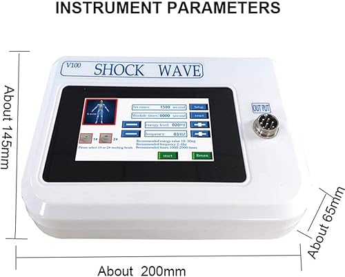 Miniatura 2 de YJJ Máquina de terapia de ondas de choque ED Equipo de terapia de ondas de choque electromagnético extracorpóreo con 11 cabezales de masaje