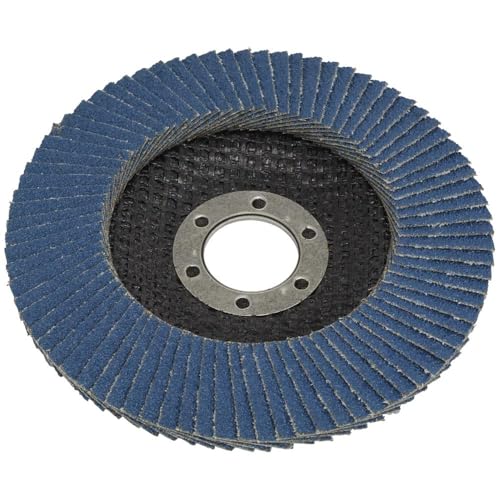 Disques à lamelles en zirconium 115 mm Sealey Grain 60 pour meuleuse d'angle