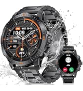 SMARTWATCH UOMO CON Torcia, Effettua/Risposta Chiamate E Assistente