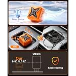Wireless CarPlay Adapter 2026 Upgraded with Privacy Mode, One Click Connect/Restart/Formatting, No Latency, Stable Signal & Connection, Plug & Play, Suitable for Apple iPhone & Android - Image 3
