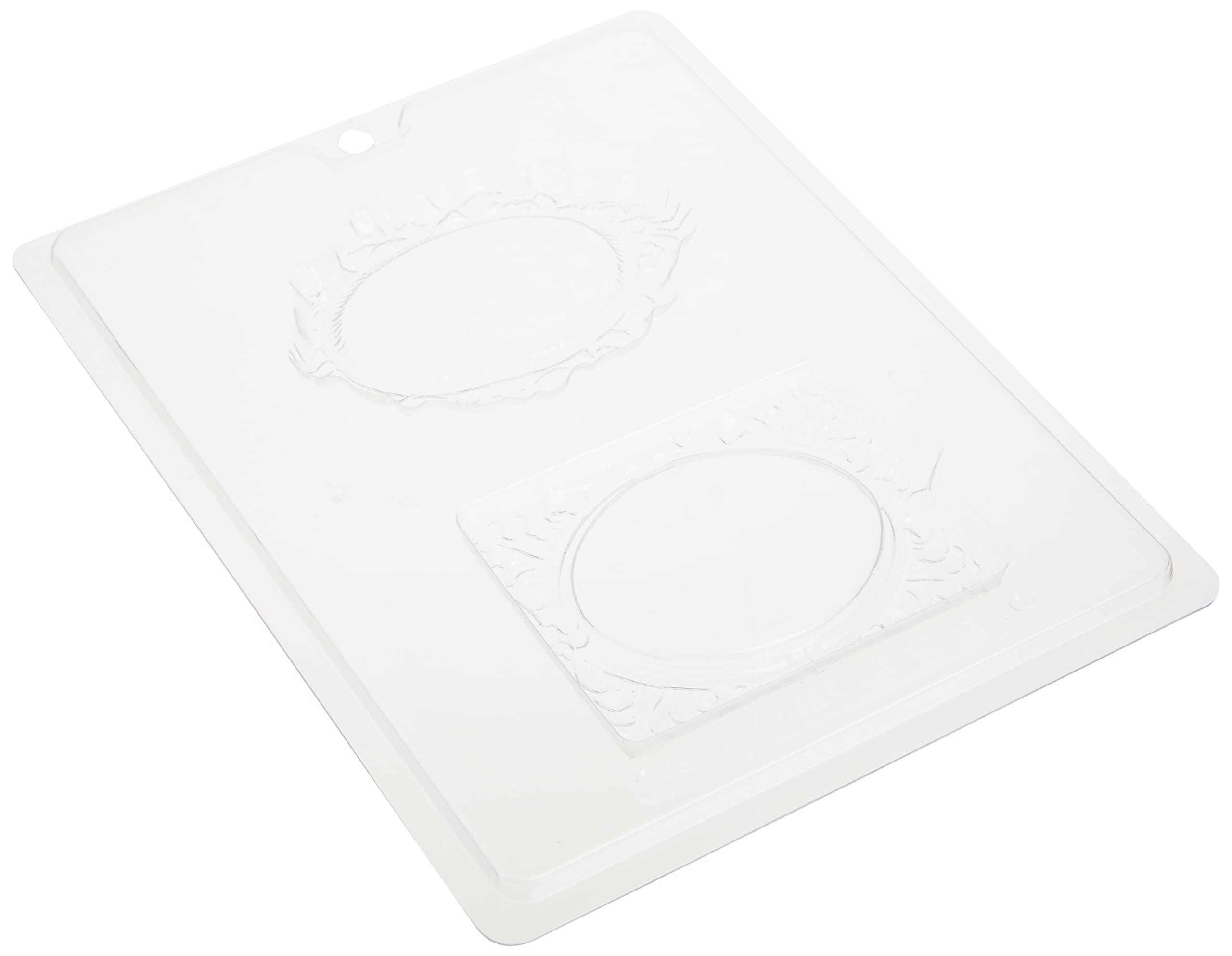 Cybrtrayd M180 Fancy Frames Molde de chocolate con instrucciones exclusivas de moldeado de chocolate con derechos de autor (idioma español no garantizado).