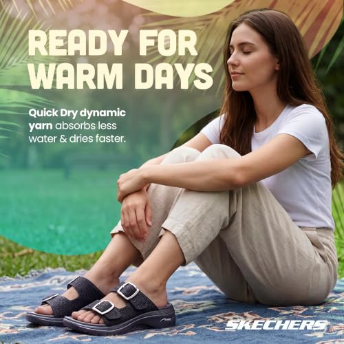 Image of Skechers Women's On-the-go Go Walk Arch Fit 2.0 Sandal - Chloe