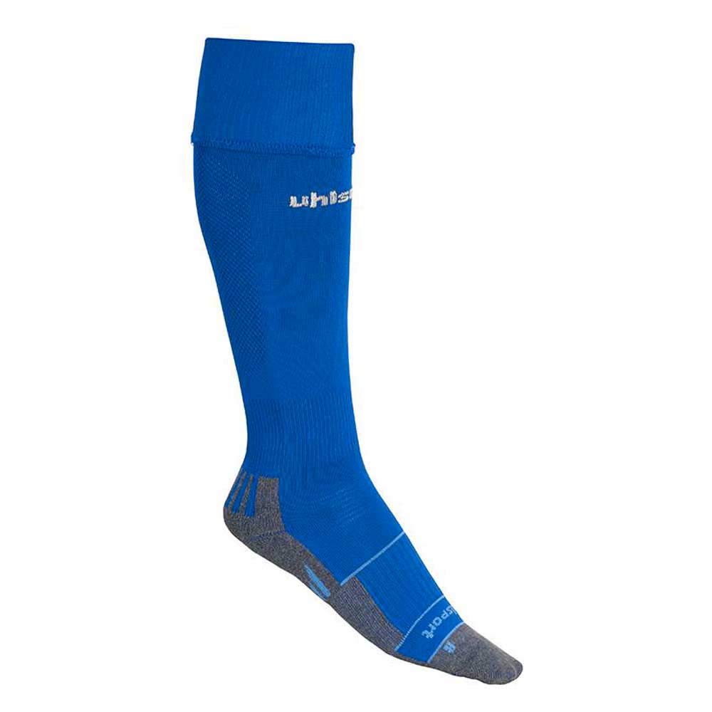 Uhlsport Unisex Team Pro Player Stocking Socks - Azure Blue/White, Size 41-44