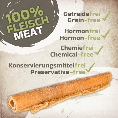 Kroketten aus Schweinehaut 20cm, 10 Stück, natürlich & Zahnpflege
