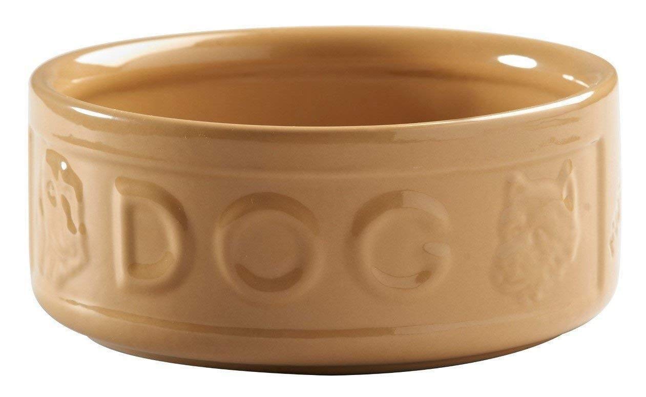 Mason Cash All Cane Lettered Dog Food Bowl (15cm) (Brown) โ image 1