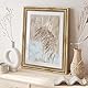 WANDStyle Bilderrahmen Gold 30x45 cm aus Holz im Barock-Stil zum Aufhängen, Posterrahmen Made in Germany - H450