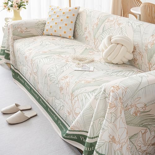 Housse de canapé 1 place couverture multifonction 180x130cm lavable