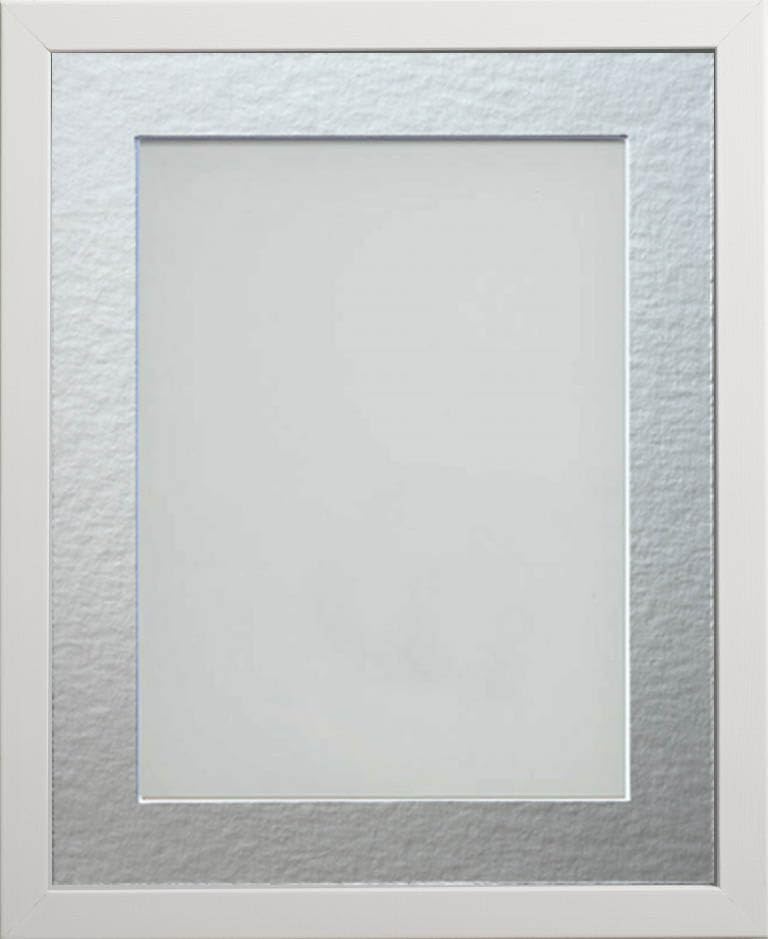 Frame Company Webber White with Silver Mount, A4 for A5 โ image 1