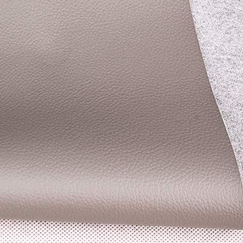DaMi Tissu Cuir Tissu en Similicuir, matériau de Tissu d'ameublement en Tissu de Cuir de Litchi, Similicuir en Vinyle Robuste, Tissu d'ameublement et d'ameublement
