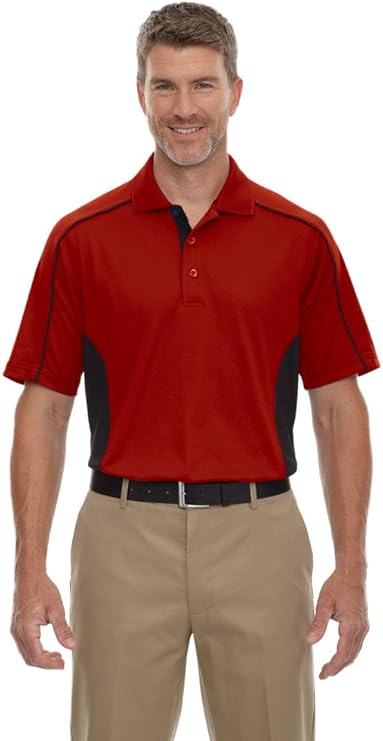 mens performance polo