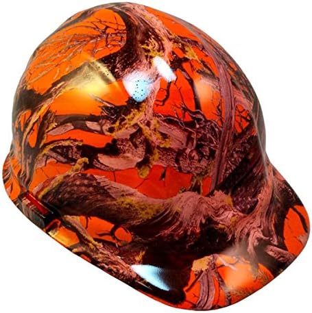 Texas America Safety Company America Camo Cap Style Hydro Dipped Hard Hat