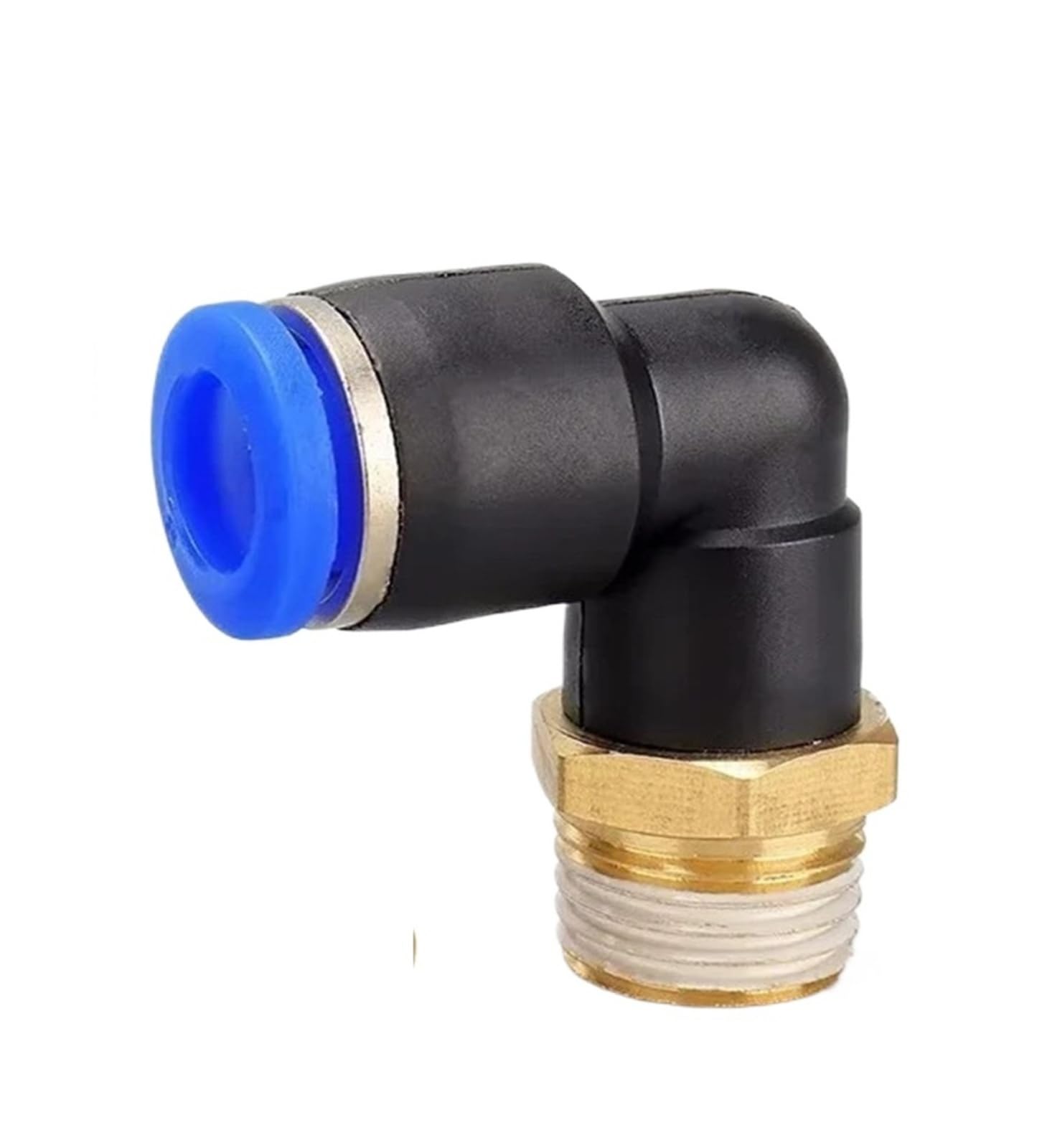 Lkvga Pl6-02 20/50/100Pcs Pneumatic Air Connector 4Mm 6 8 10 12Mm Thread