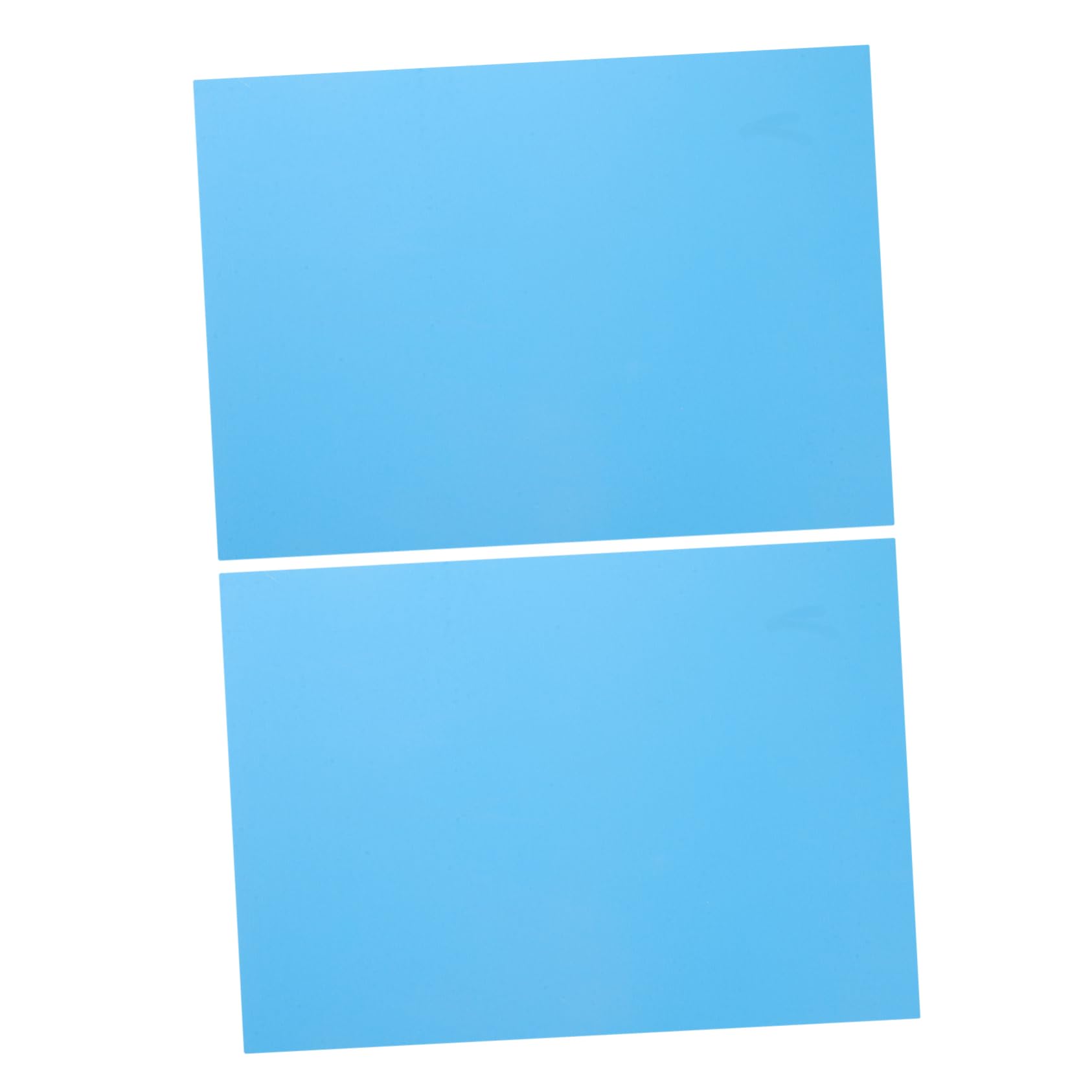 Artibetter Thick Paper Card Stock Engraving Board A4 Art Board for Beginners 2 Sheets Blue Surface Wood Cut Experience