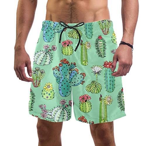 Maillots de bain hommes à séchage rapide JDEZ, short de plage imprimé pour la natation