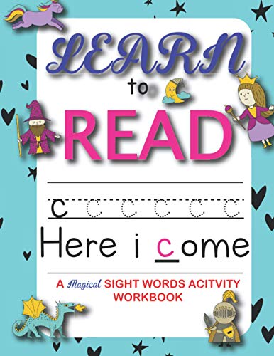 Learn to read :: 90+ sight word you must know | A Magical Activity Workbook For Kindergarten Kids |The Most Common High Frequency Words For Kids Learning To Write & Read | age 5 to 8