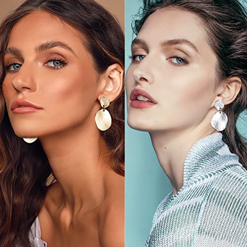 Women's Statement Clip-On Earrings Hypoallergenic Lightweight Clip Earrings2