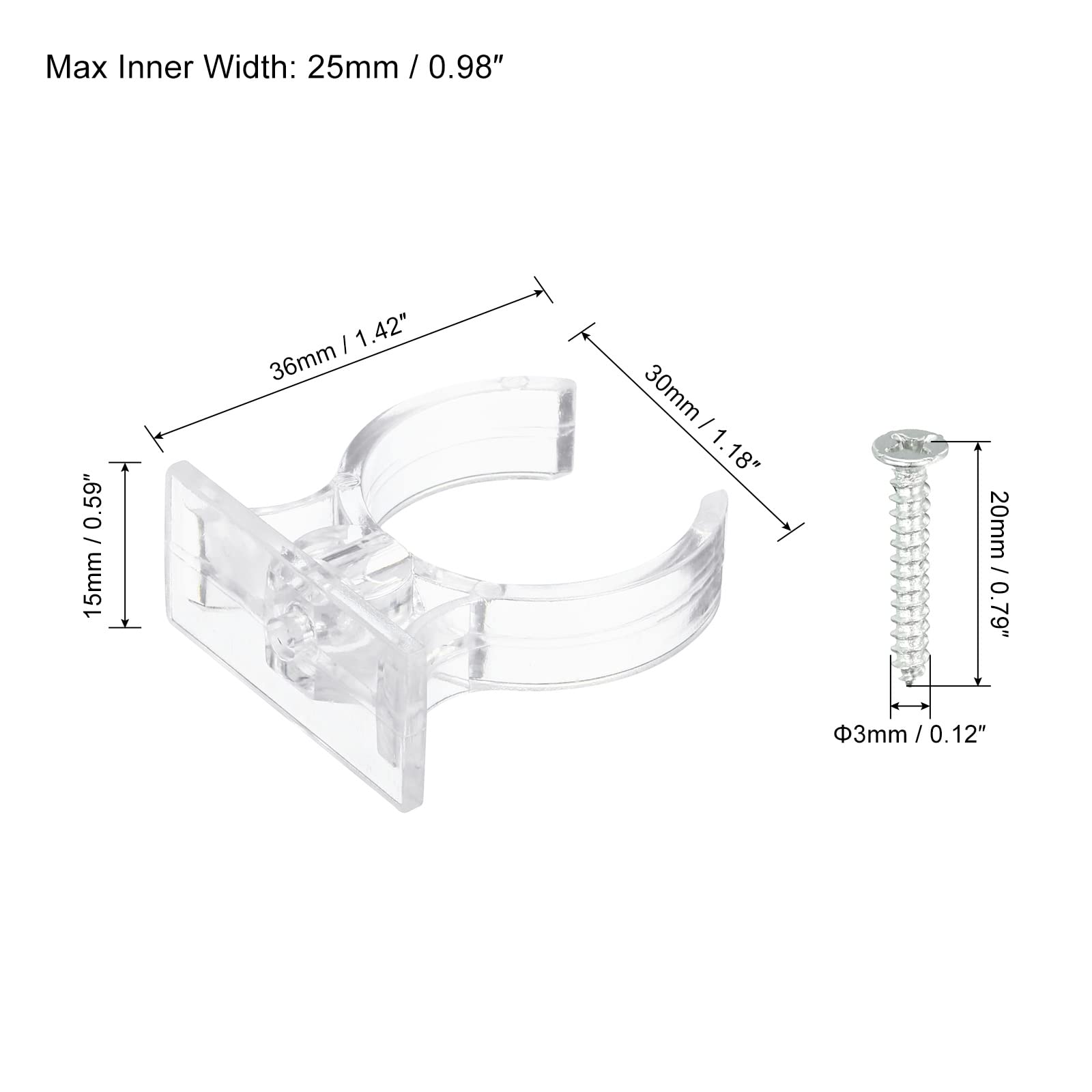 Ampoule T5 Sourcing Map T5 U Clips Support Support Pour LED Lumiu00e8re Tube Led T5