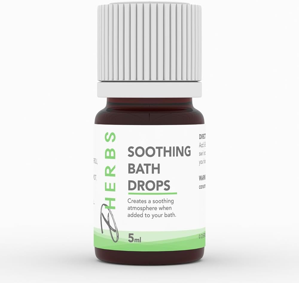 Dherbs Soothing Bath Drops, 0.17 Oz.
