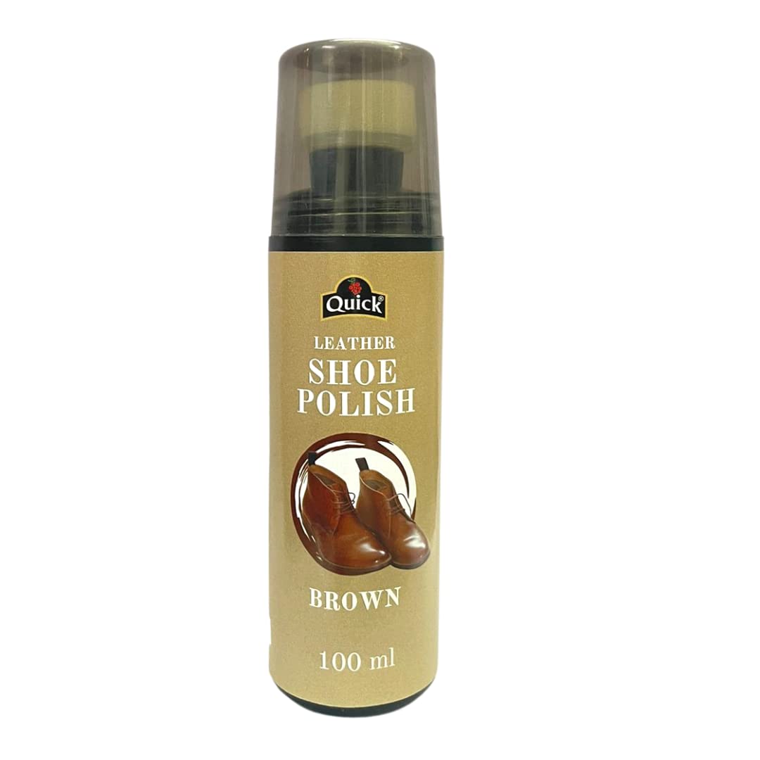 QUICK Liquid Shoe Polish Color - BROWN (100 ML) (B0C72G2BTH) Amazon Price History, Amazon Price Tracker