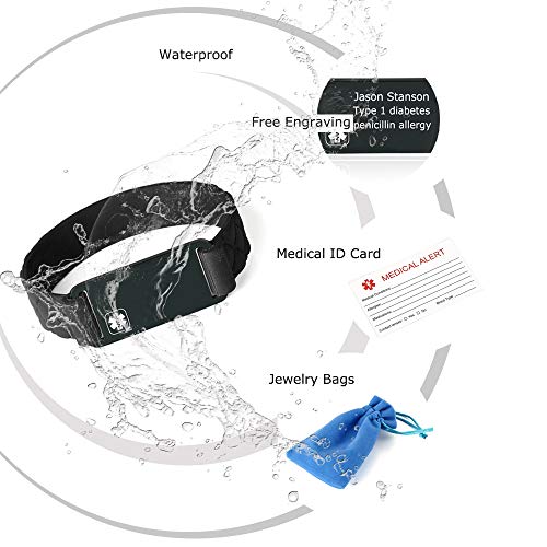 Bbx Jewelry BXB0310B-M Custom Medical Id Womens Bracelets thumb #1