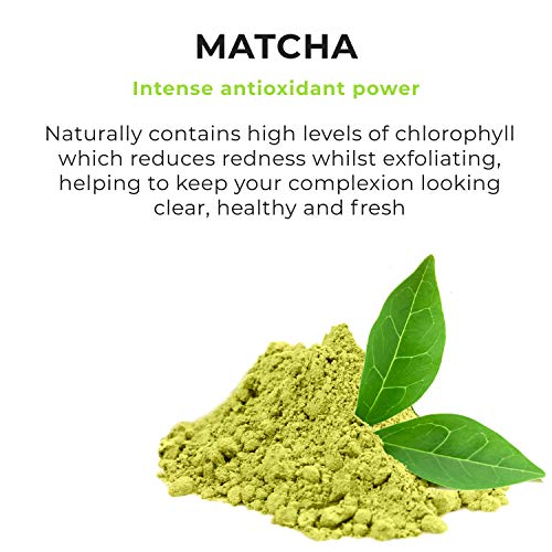 O Naturals 6-Piece Green Tea Herbal Natural Bar Soap Collection & Matcha & Bergamot Body Scrub 8Oz - Moisturizing Face & Body Soap Bars, Exfoliationg Face And Body Scrub #TOP2