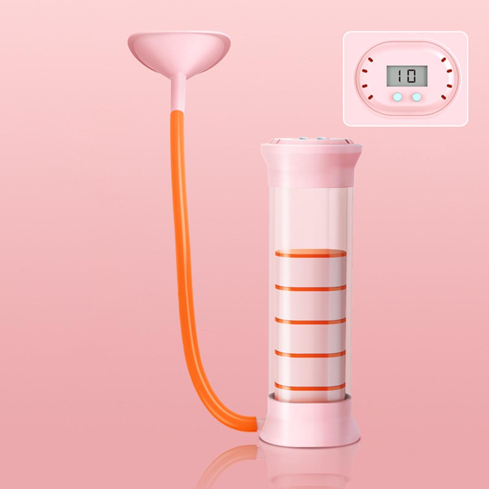 Breathing Exercise Device 20-100G Adjustable Gym Exhalation Trainer for Lung Pink-image-37