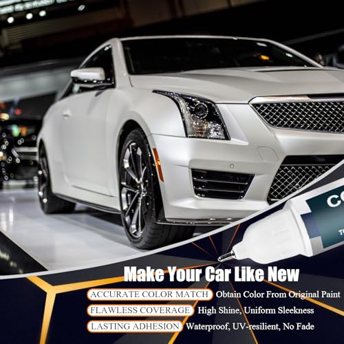 Image of Touch Up Paint Compatible with Honda /Cadillac, Car Paint Pen Scratch Repair Two-In-One Touch Up Paint, Premium Car Scratch Remover for Deep Scratches