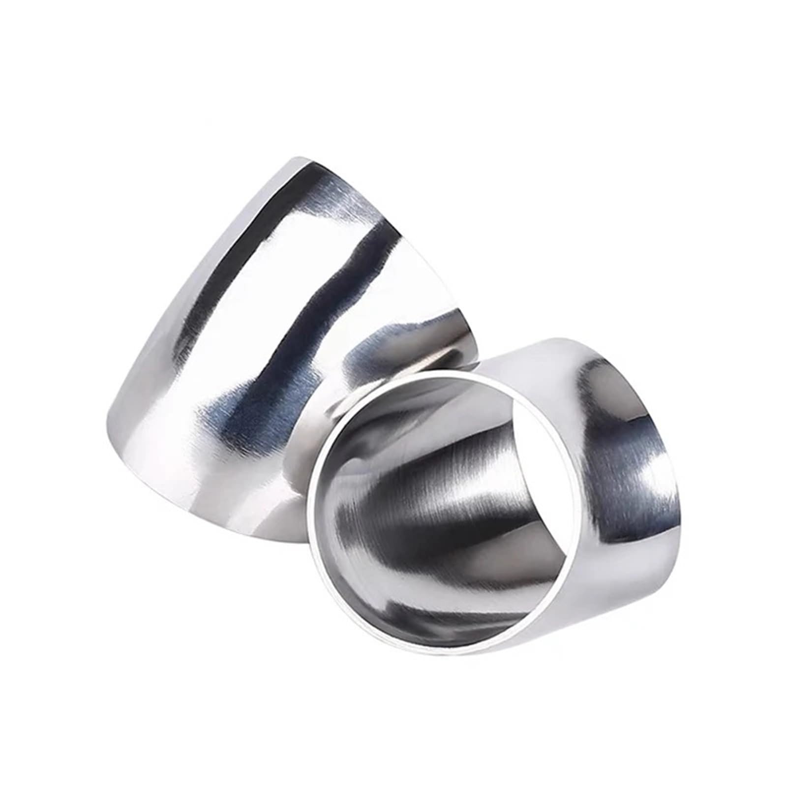 304 Stainless Steel 45 Degree Elbow Pipe Fitting, 19mm~102mm OD, Sanitary Weld, Homebrew Compatible(108mm OD)