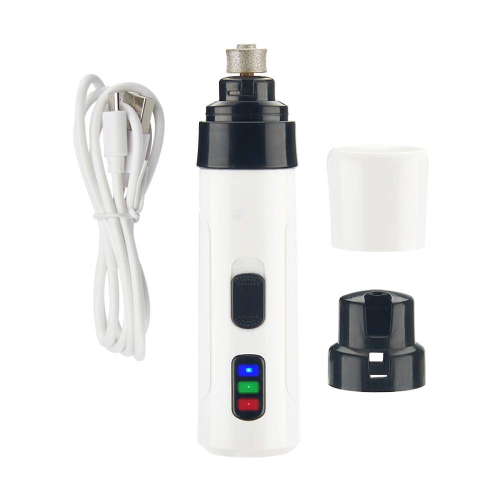 Photo 1 of SGSG Pet Nail Grinder - Electric USB Rechargeable Ultra Quiet Pet Dog & Cat Nail Grinder Powerful Painless and Gentle on Paws Nail Clipper Grinder