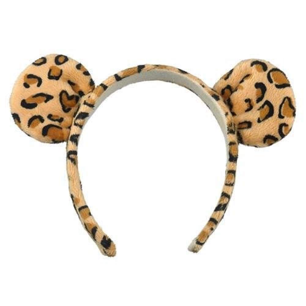 Jaguar Leopard Wild Cat Ears Headband Costume Accessory