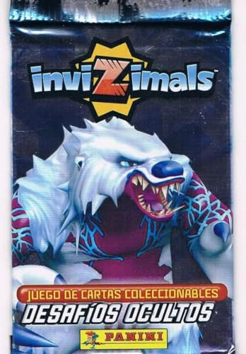 SOBRE CROMOS CERRADOS INVIZIMALS DESAFÍOS OCULTOS NUEVO SIN ABRIR