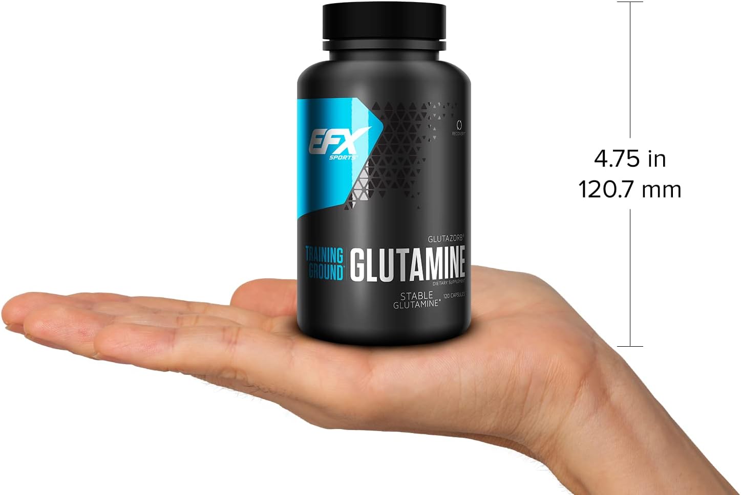 EFX Sports GlutaZorb Glutamine, Vegan-Based, Enzymatically Fermented, Highly Concentrated Form of Glutamine