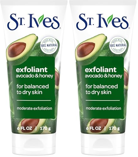 ST Ives Soft Skin Avocado and Honey Scrub 170 g (Pack of 2)