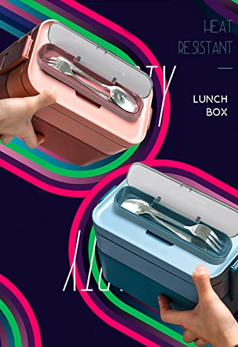 Resszo Lunch Box Bento,1600ml Box Pranzo con