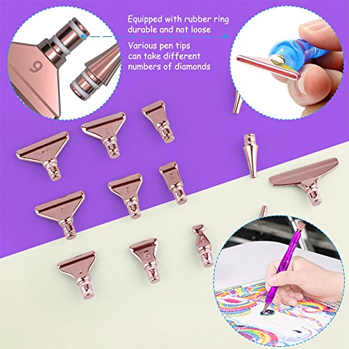 45 Pcs Diamond Paint Pen Kits, Senhai Diamond Art Pens Stainless & Plastic Steel Tips Personalized 5D Diamond Paint Accessories Tools For Diy Painting Crafts #TOP7