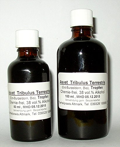 50ml Asvet Tribulus Terrestris Tinktur, Tropfen, Auszug (GP = EUR 35,80/100ml)