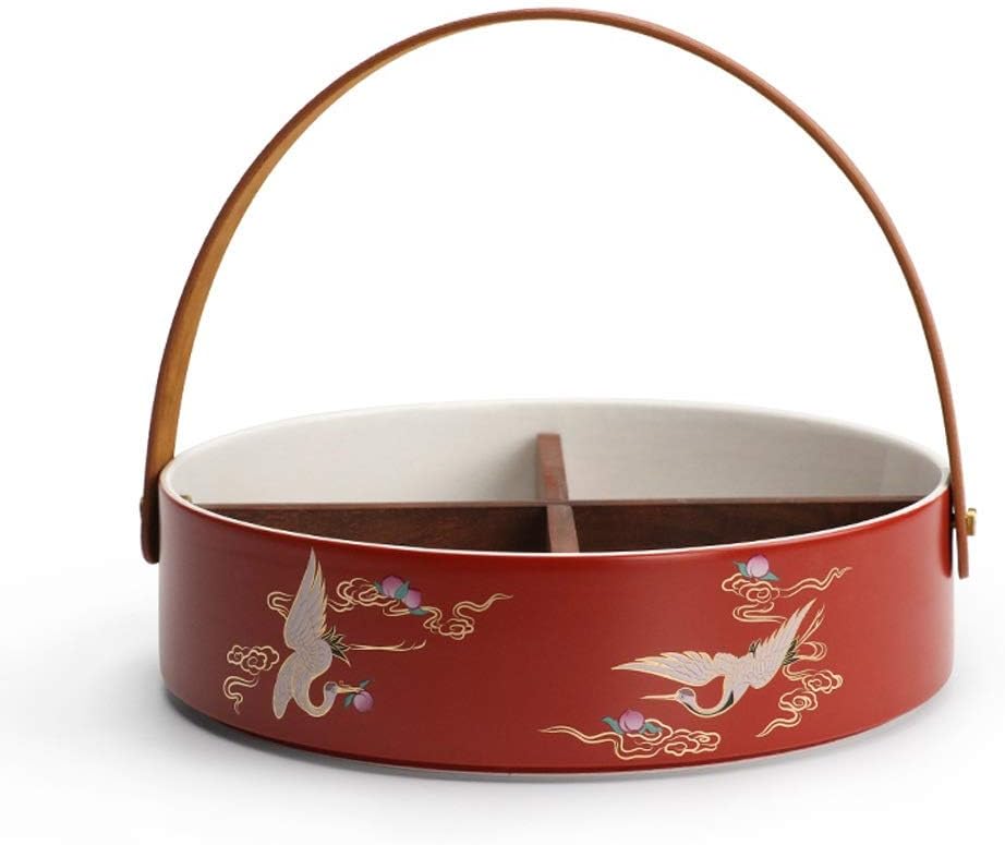 GagalU Candy Box Dried Fruit Tray Home Wedding Fruit Tray Creative Living Room Coffee Table Snack Tray Housewarming New Home Chinese Style image 4