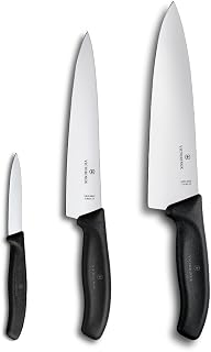 Victorinox Swiss Classic Professional 3-Piece Kitchen Knife Set, Includes Vegetable…